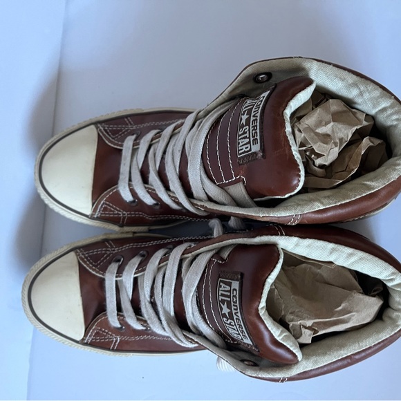 Converse Chuck Taylor Street SLP-Mid Premium Leather, Pinecone new - Picture 7 of 11